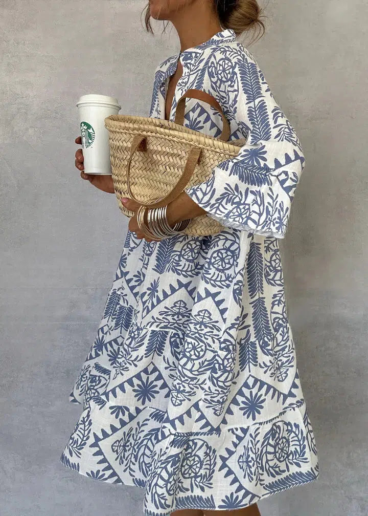 Ebba™ | Avslappnad kaftanklänning