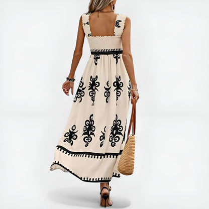 Elin™ | Zomers klänning med eleganta broderier