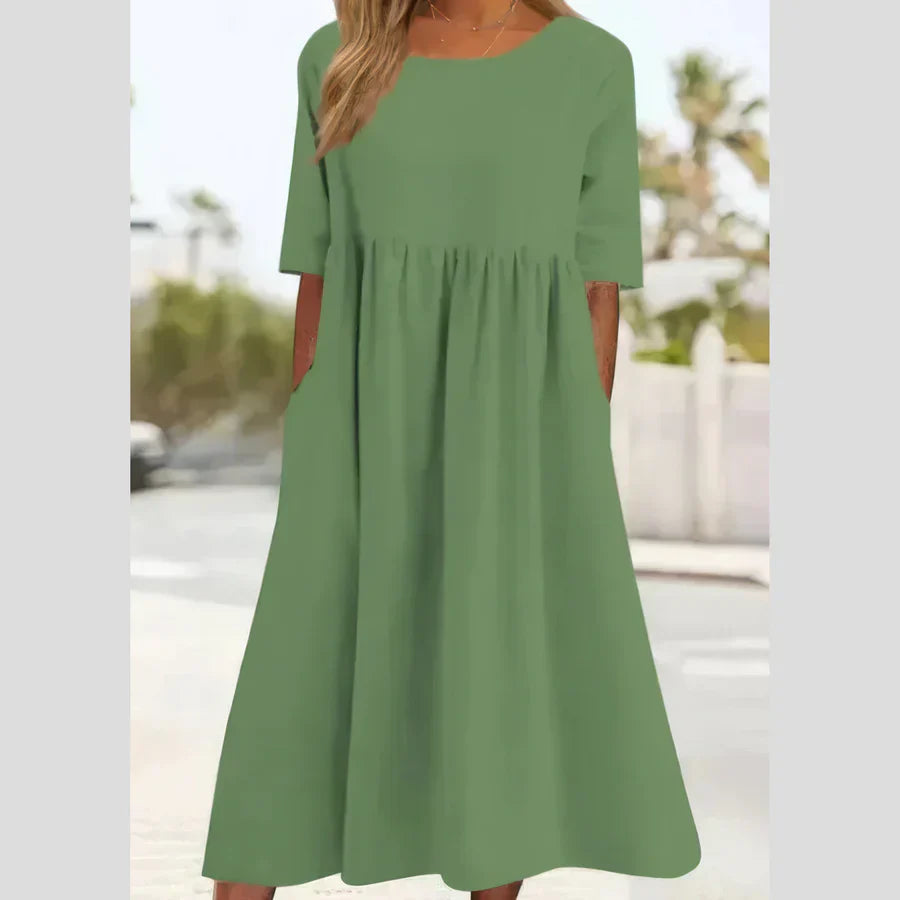 Loretta™ | Eleganta och Smickrande Klänningen