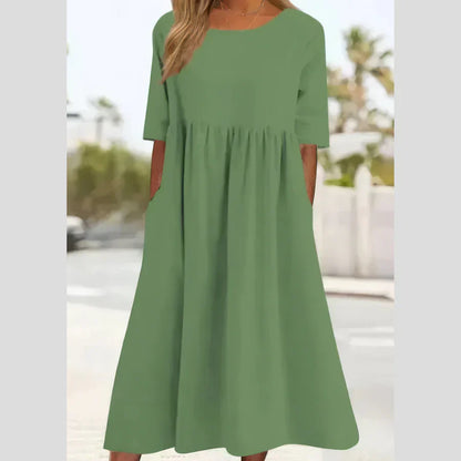 Loretta™ | Eleganta och Smickrande Klänningen