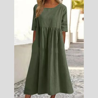 Loretta™ | Eleganta och Smickrande Klänningen