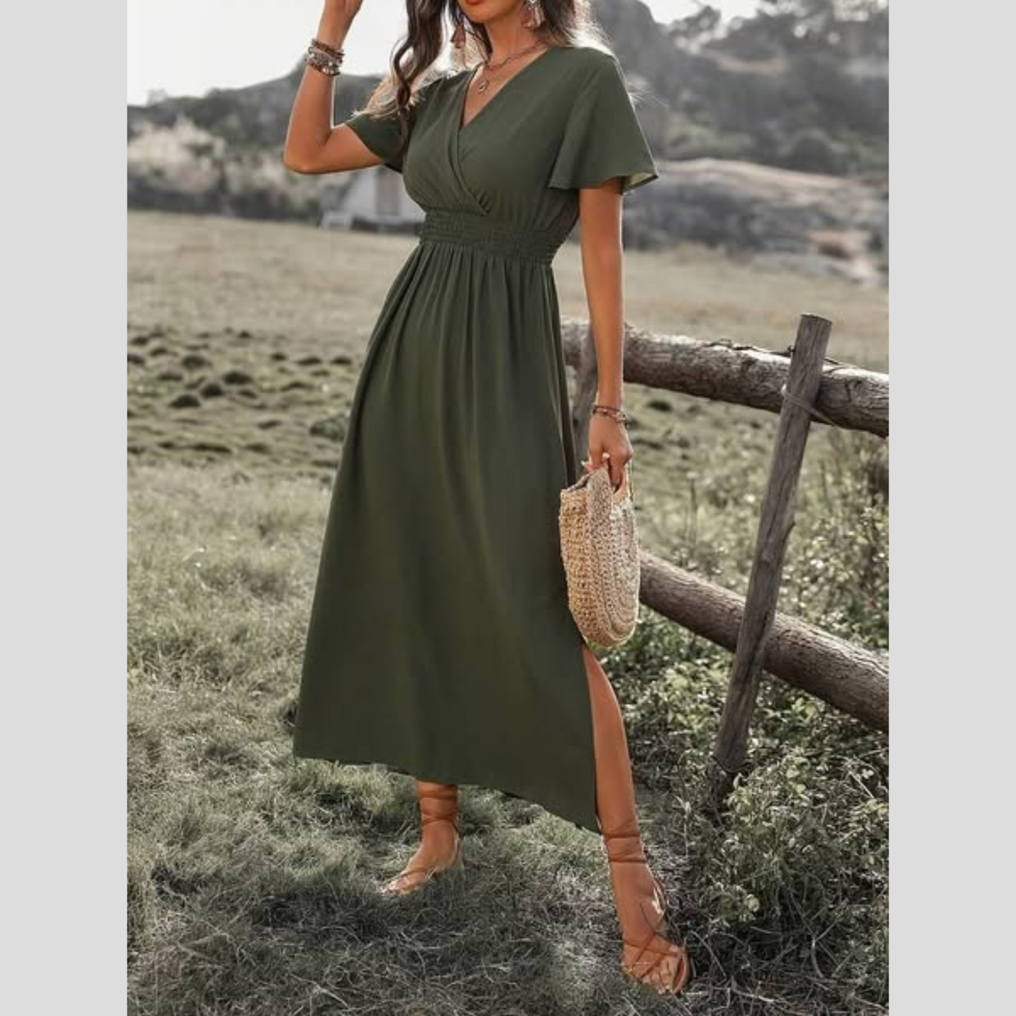 Romi™ | Flödande Boho-Maxiklänning