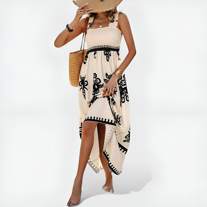 Elin™ | Zomers klänning med eleganta broderier