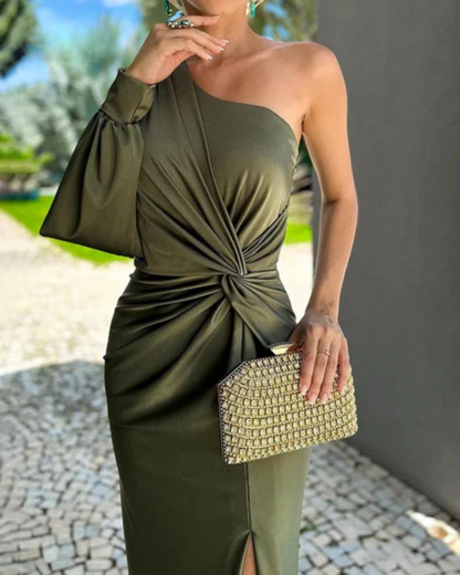 Gladys™ | Elegant One-Shoulder-klänning