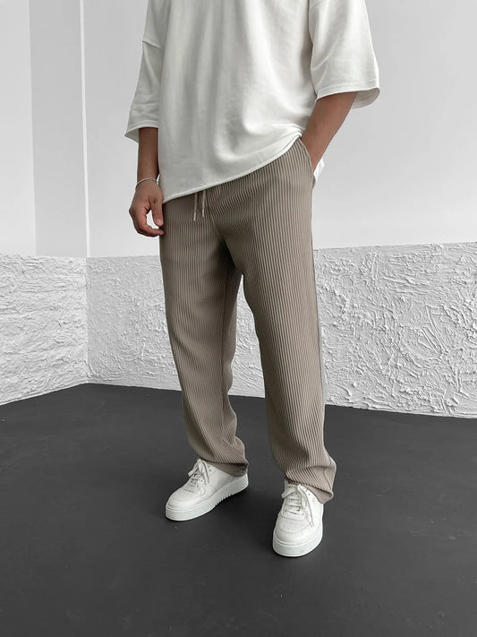 Lucas™ | Ribbad herrbyxa i full längd