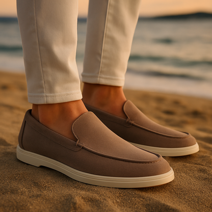 Sebastian™ | Old Money Mockaloafers i Mocka