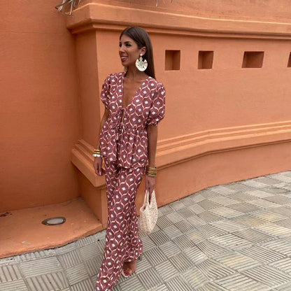 Lesley™ | Chic Sommarset i Två Delar