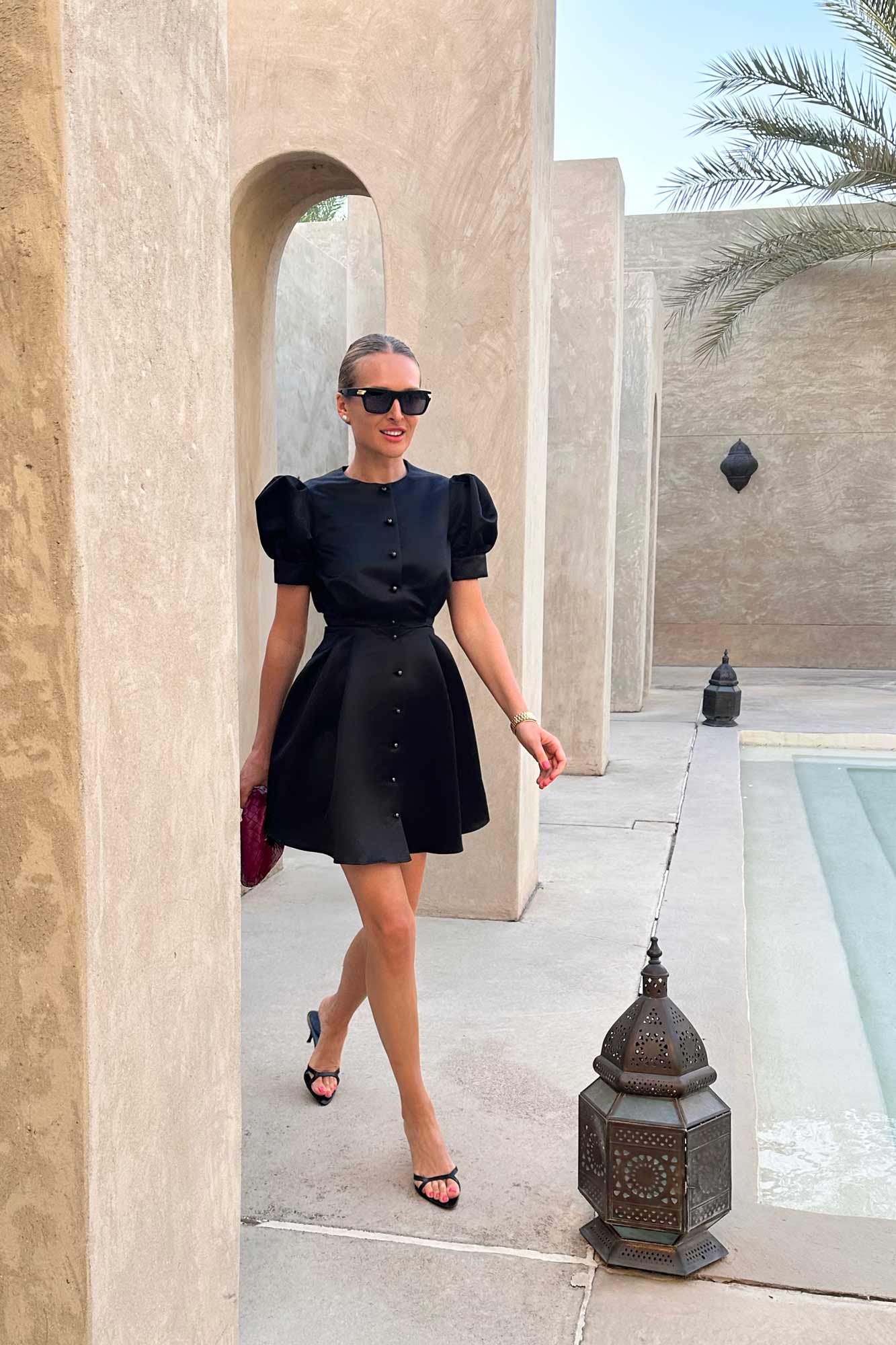 Lova™ | Lyxig Miniklänning med Volangkjol