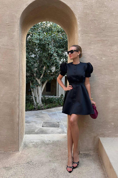 Lova™ | Lyxig Miniklänning med Volangkjol