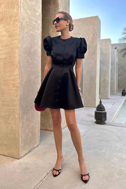 Lova™ | Lyxig Miniklänning med Volangkjol