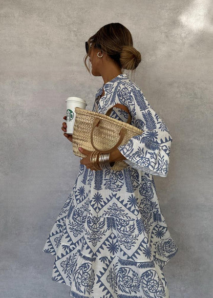 Ebba™ | Avslappnad kaftanklänning