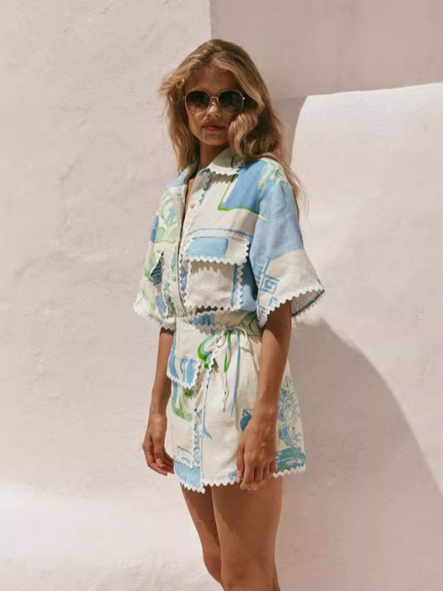 Zenia™ Boho Set | Sommarens charmiga blommelöfte