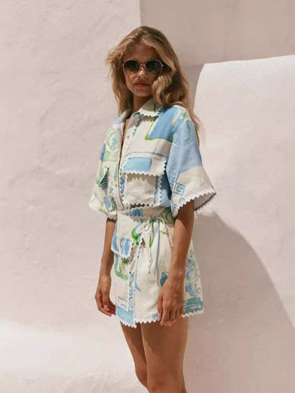 Zenia™ Boho Set | Sommarens charmiga blommelöfte