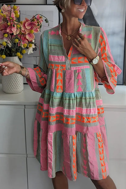 Kiki™ | Elegant Vårmidi-klänning