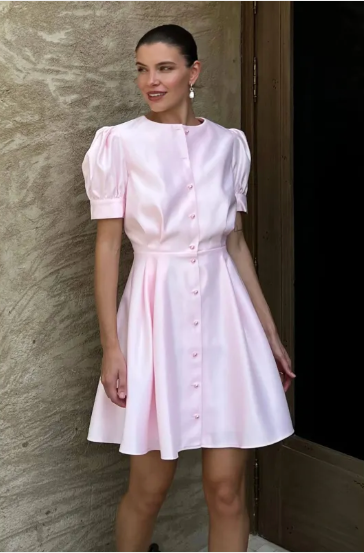 Lova™ | Lyxig Miniklänning med Volangkjol