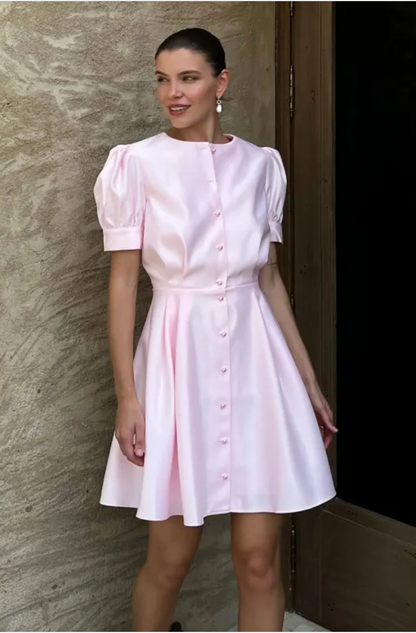 Lova™ | Lyxig Miniklänning med Volangkjol