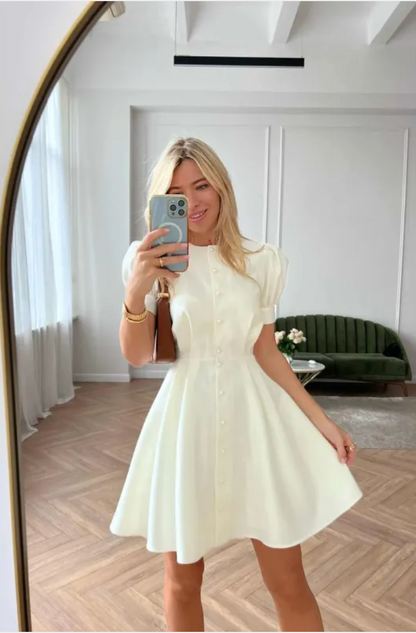 Lova™ | Lyxig Miniklänning med Volangkjol