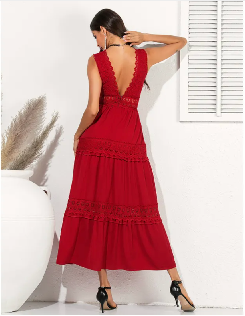 Maja™ | Elegant Spetsklänning