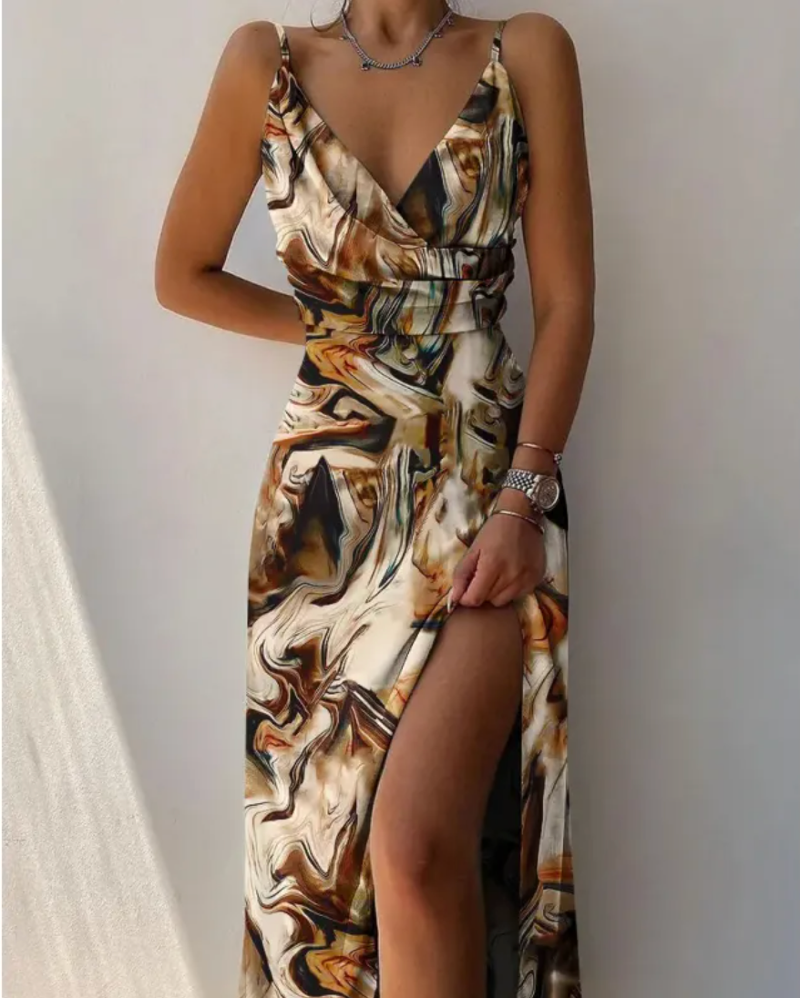 Sissy™ | Långklänning med Sidoslits