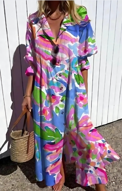 Luna™ | Drömmande Boho-sommarklänning