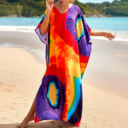 Ornella™ | Sommarens Luftiga Kaftanklänning