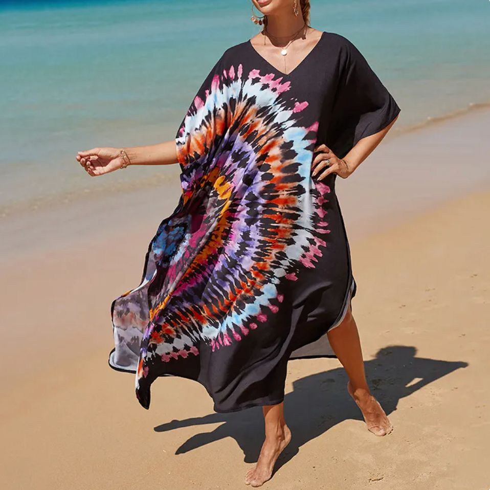 Ornella™ | Sommarens Luftiga Kaftanklänning