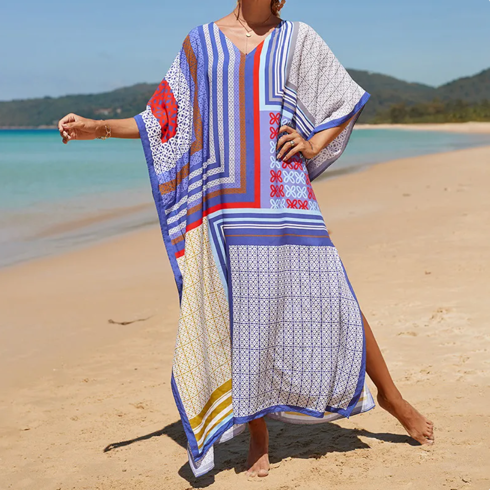 Ornella™ | Sommarens Luftiga Kaftanklänning