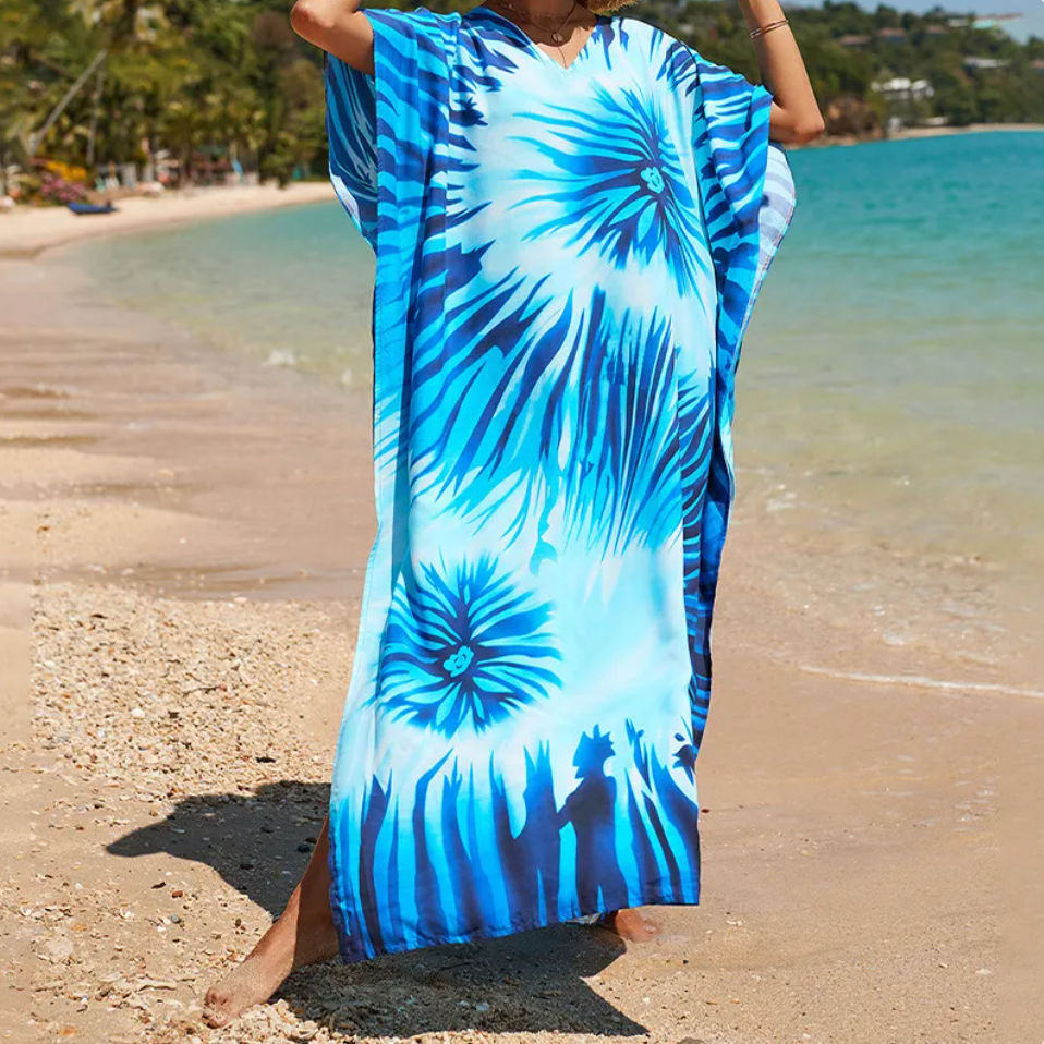 Ornella™ | Sommarens Luftiga Kaftanklänning