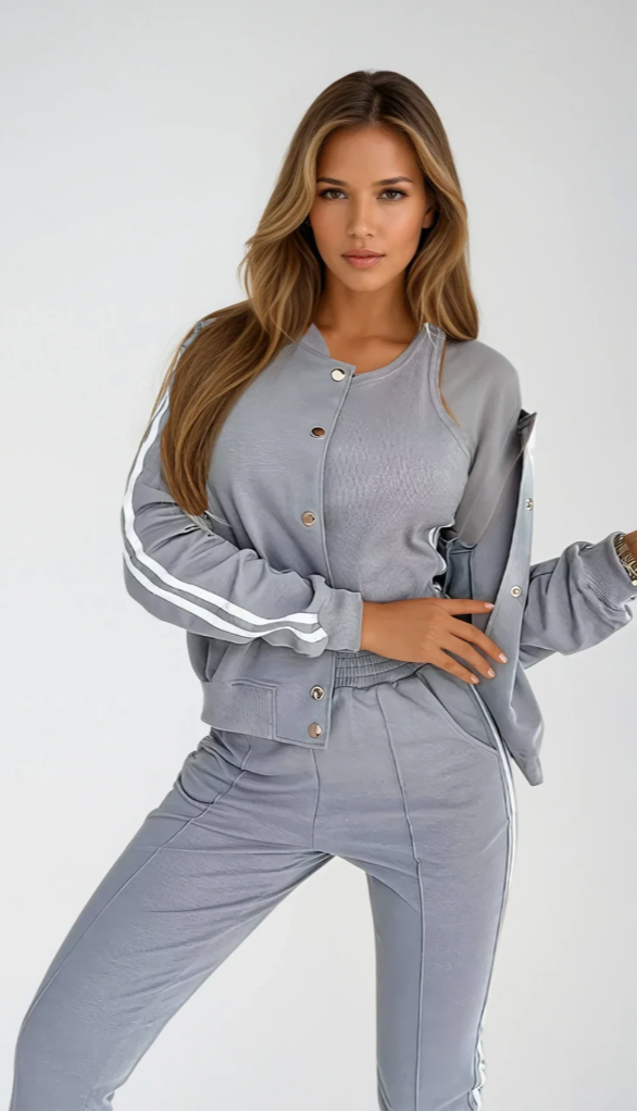 Camille™ | Silkeslen 3‑delad Lounge & Träningsset