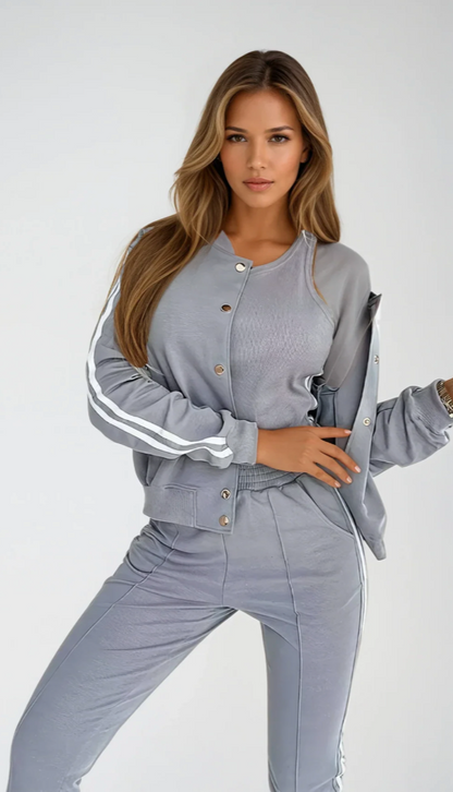 Camille™ | Silkeslen 3‑delad Lounge & Träningsset