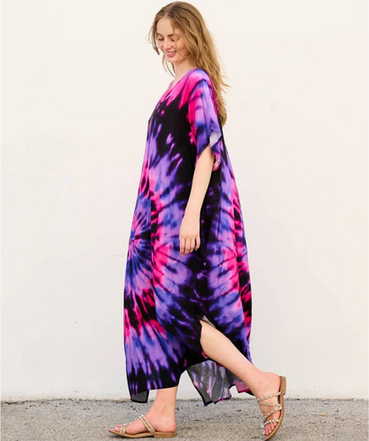Ornella™ | Sommarens Luftiga Kaftanklänning
