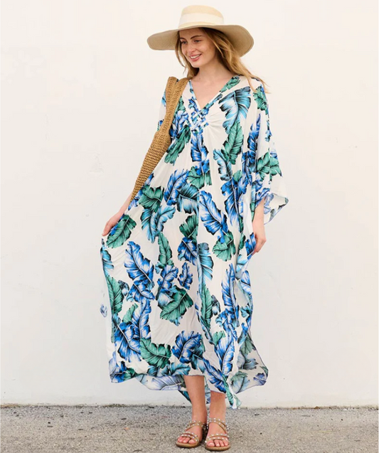 Ornella™ | Sommarens Luftiga Kaftanklänning