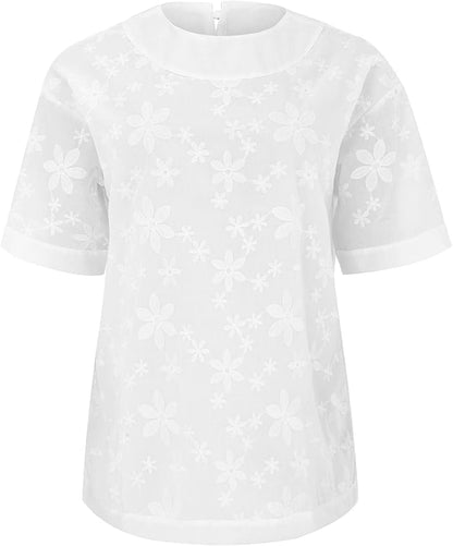 Linnea™ | Blommig blus med tidlös elegans