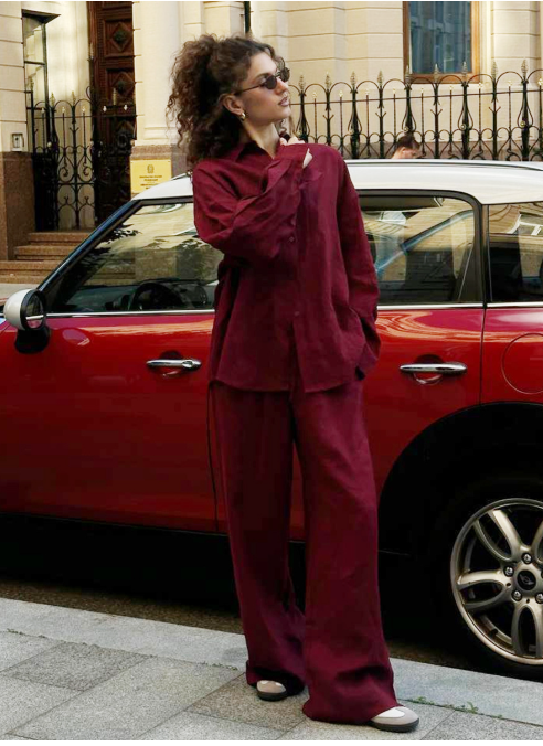 Noa™ | Somrig 2-delad outfit i topp & byxa